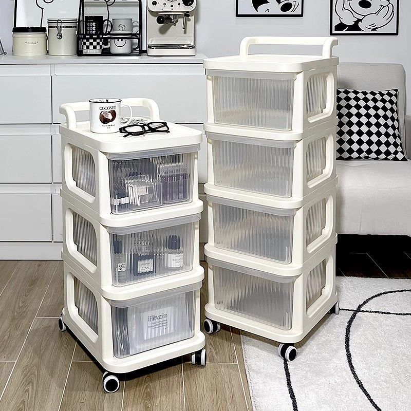 小推车收纳柜多层置物架