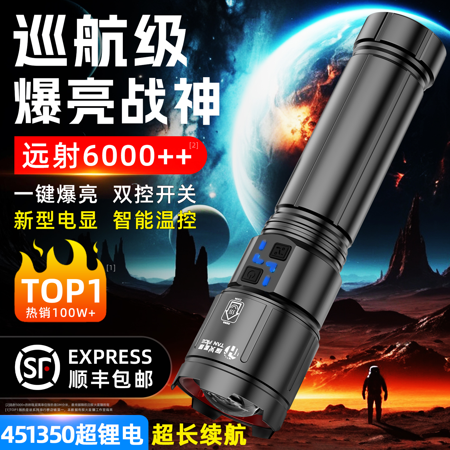 明星推荐丨2025新款脉冲激光手电