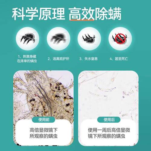 修正青BPS椒菌家床上花除螨杀喷雾学用生宿舍免晒洗去防螨抑菌虫