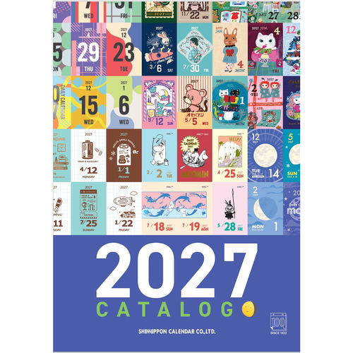 2027年日历艺术家北岸由美OB1toy