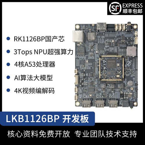 RV1126BP开发板AI视觉边缘计算
