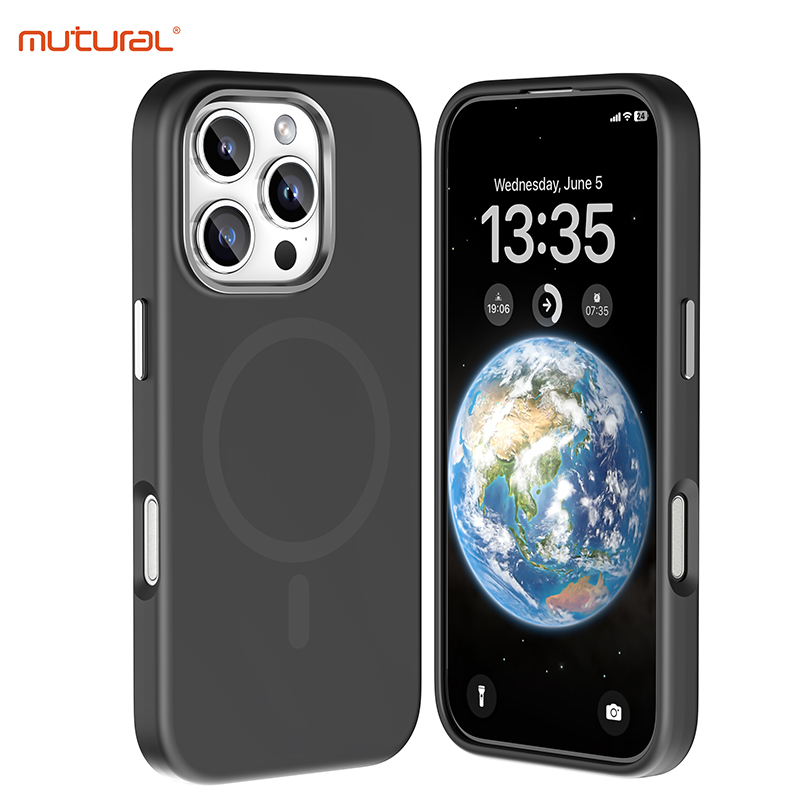 【mutural美特尔】适用于苹果16手机壳2024年新款iPhone16ProMax保护套Plus超薄秋冬高级液态硅胶全包防摔por