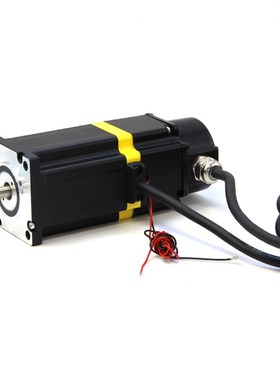 57闭环步c进电机套装EBP143数显驱动器位置模式3N混合伺服编码器