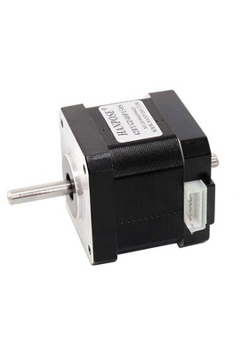 42双出轴步进电机 knema17扭矩43Ncm高40mm/12V 3D打印机器人配件