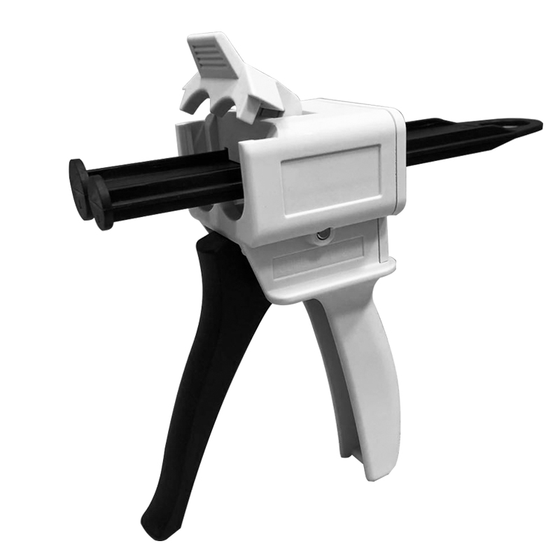 3055CC单双组份2:1手动金属扣1比1ab点胶枪50/75/100ml岩板胶10:1