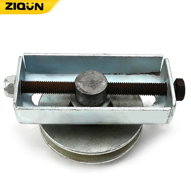 现货渣土车自动篷布配件涨紧轮自卸车电动篷布链条钢丝传动滑轮