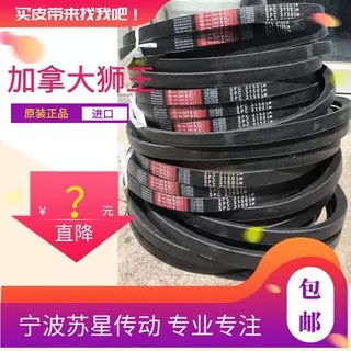 加拿大狮王CNASWR V BELT三角带SPZ3500 SPZ3550 SPZ3660 SPZ3750