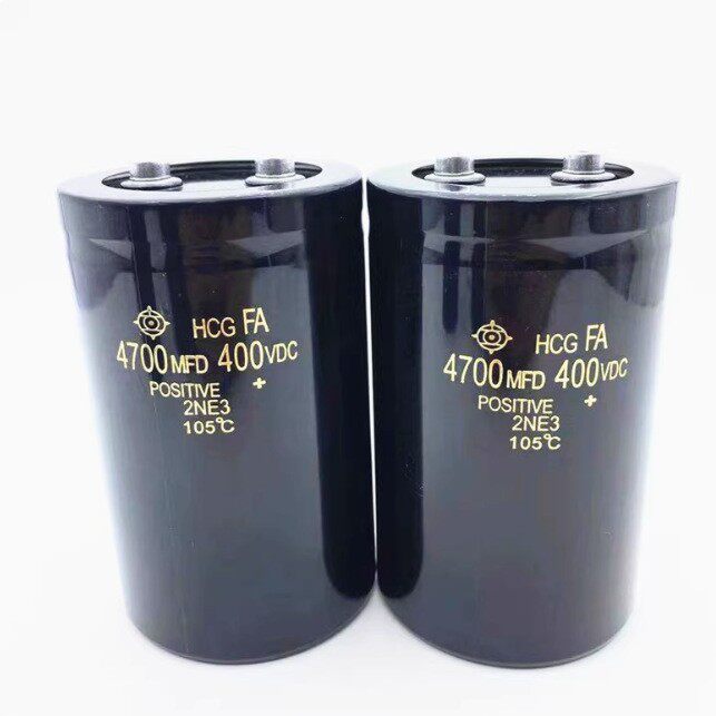 450V4700UF体积75X120 75X145mm螺丝脚电解电容器4700uf 400V - 实物图