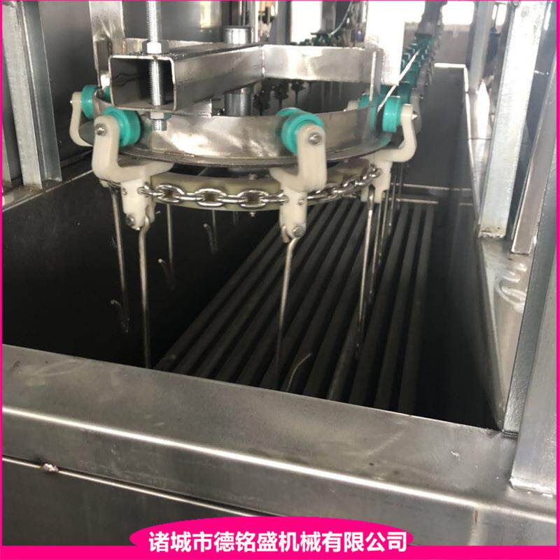 猪头肉肘子油炸锅 吊挂式烧鸡油炸流水线 油水分离扒鸡油炸炉