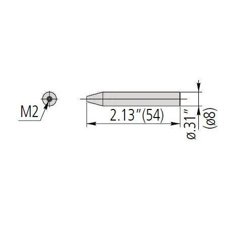 三丰高度仪CMM测针转接器226117