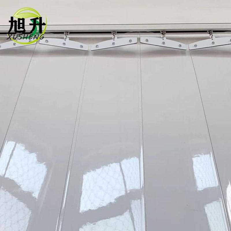 透明防尘滑动门帘隔热保温防蚊工厂车间商场隔断PVC 折叠推拉门帘