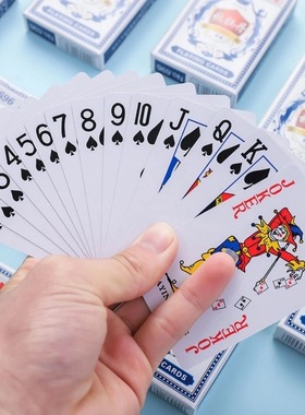 扑克牌加厚打不烂家用纸牌棋牌室专用麻雀牌斗地主娱乐传统打牌