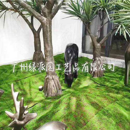 北欧仿真植物龙血树千年木假树室内客厅大型绿植盆景造景装饰摆件