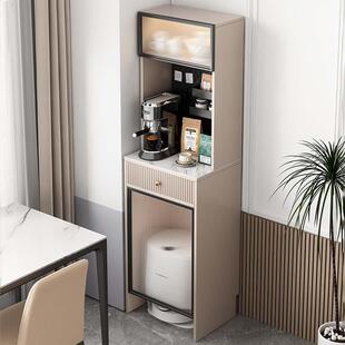 餐边柜小户型高柜一体简约扫地机器人置物架收纳储物柜