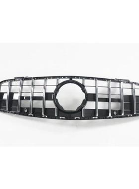 适用于17-23款R231奔驰SL改装GT竖条中网前进气格栅水箱罩升级