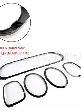 51137449207前格栅+车头灯+尾灯装饰适用于14-21迷你F55F56F57