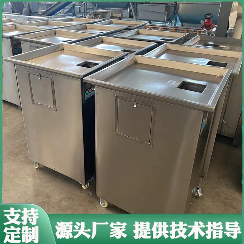 小型土豆加工设备薯片油炸设备制造商厚薄可调切土豆片生产设备