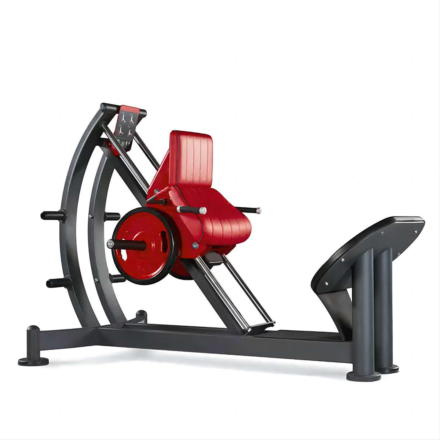斜蹬小腿训练器健身房商用挂片式腿部训练CALF HACK MACHINE GYM