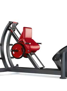 斜蹬小腿训练器健身房商用挂片式腿部训练CALF HACK MACHINE GYM