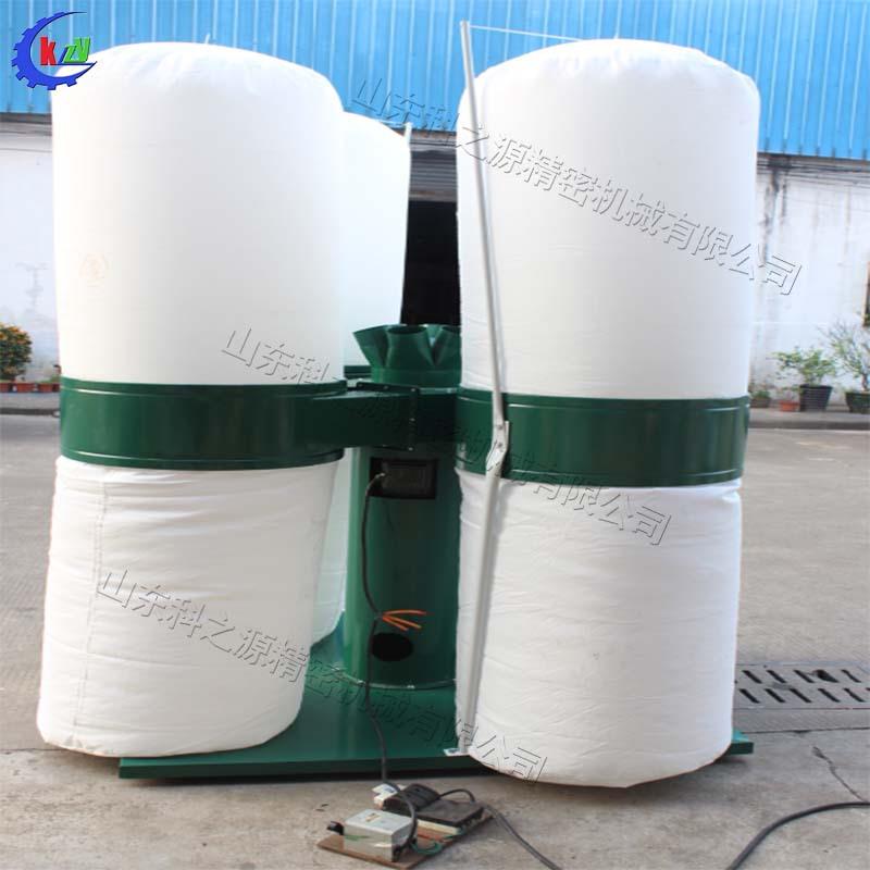 木工机械除尘设备工业布袋集尘单桶双桶吸尘袋可移动式粉尘吸尘器