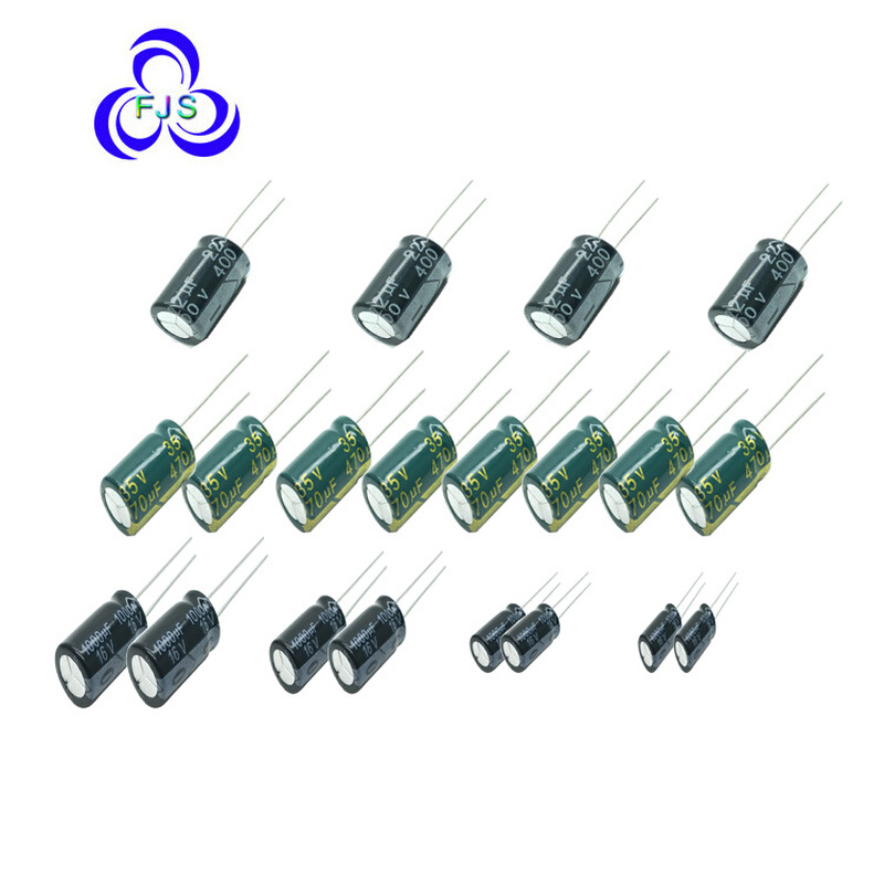 电解电容HUAHONG 25V 680UF 8*16mm 插件全系列  可编带切脚