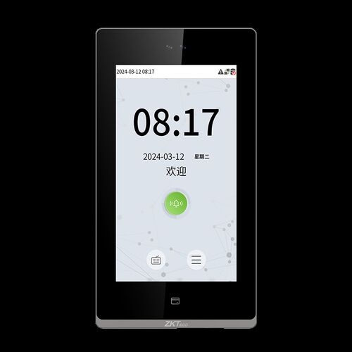 ZKTeco熵基zface1701动态人脸刷卡考勤门禁一体机打卡机可视对讲
