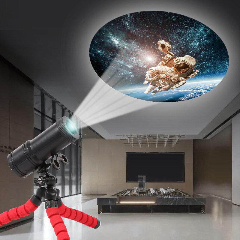 LED跨境星空灯投影月球地球床头氛围夜灯清调焦投影灯梦幻投影