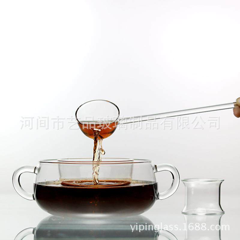 耐热玻璃煮茶器过滤温茶电陶炉煮茶锅普洱茶具黑茶泡茶分离文茶壶