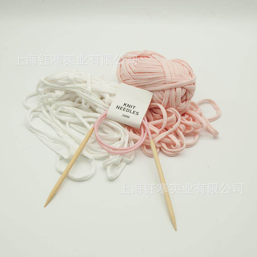 布条毛线帽子编织环针 围脖编织环针 厚毛线针5mm/6mm/8mm