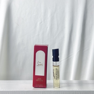 Christian Louboutin 萝卜丁Oud Fetiche椰香乌木香水小样试管2ml