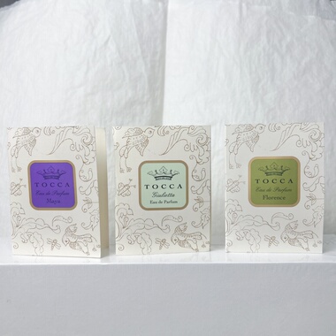 Tocca托卡香水试管小样1.5ml佛洛伦斯/朱丽叶/玛雅 卡纸瑕疵清仓