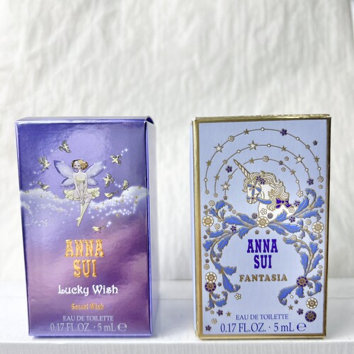 Anna sui安娜苏许愿精灵/独角兽香水小样无喷头5ml小样edt淡香