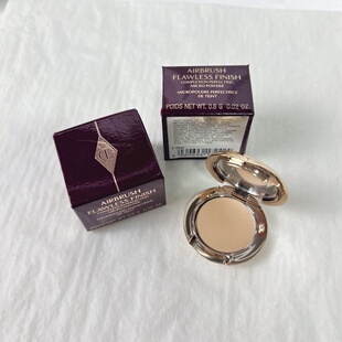 清仓 CharlotteTilbury定妆粉饼3号tan 0.8g小样修容色 20年产
