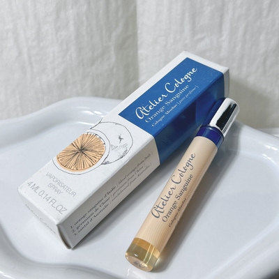 Atelier Cologne欧珑赤霞橘光香水4ml小样带喷头 盒子微瑕