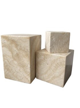 大理石雕塑底座 摆件工艺品底座垫板 大理石块 大理石方块底座