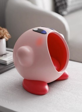 星之卡比笔筒公仔入户钥匙收纳盒桌面摆件玄关创意耳机支架装饰品