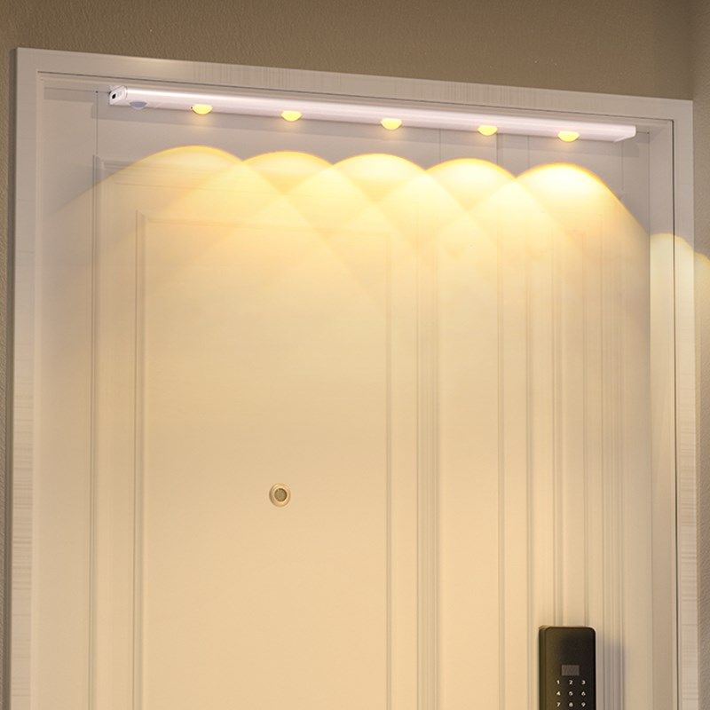 入户门感应灯磁吸充电无线门头进门口玄关人体高级免布线智能灯条,家装灯饰光源,感应灯,淘宝优惠券,粉丝福利购,淘宝优惠卷