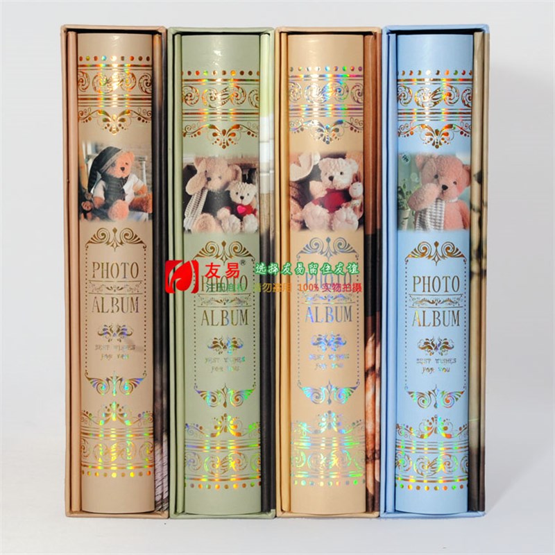 相册本纪念册大6寸200张宝宝成长相册插页式家庭影集六寸大容量4R