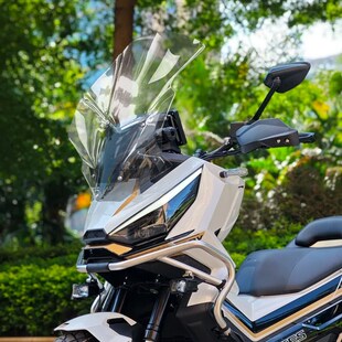 天飞仕适用于升仕368G风挡改装加高挡风368G仿XADV风挡前挡雨板