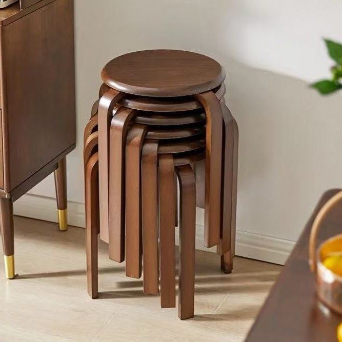 实木凳子圆凳家用可叠放客人备用结实耐用板凳现代简约客厅餐桌椅,电子元器件市场,电线扎带/束线带,淘宝优惠券,粉丝福利购,淘宝优惠卷