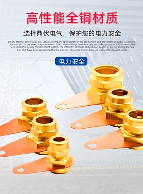 BTTZ矿物质电缆终端头 YTTW刚性柔性绝缘防火电缆接头 五芯接地卡