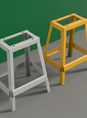 户外工地黄色三级配电箱脚架高600宽300x400x500x600x800控制支架
