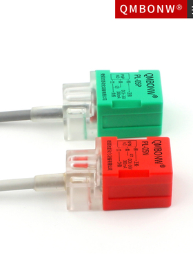 厂家直销 方型电感式接近开关PL-05N直流三线NPN常开传感器6-36V