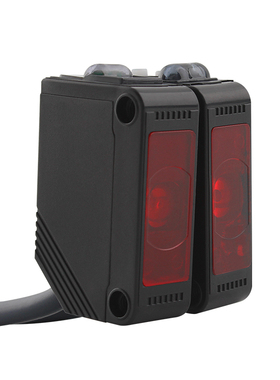 奇迹方形红外对射光电开关传感器E3Z-T61接近感应开关直流NPN常开