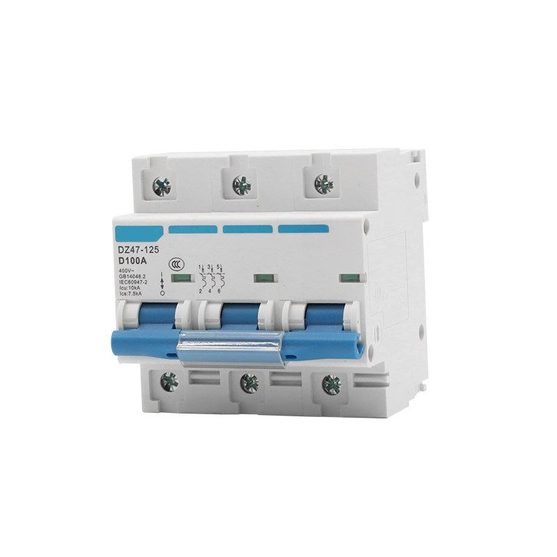 DZ47-125小型断路器1P2P3P4P NC100H空气开关80A100A125A