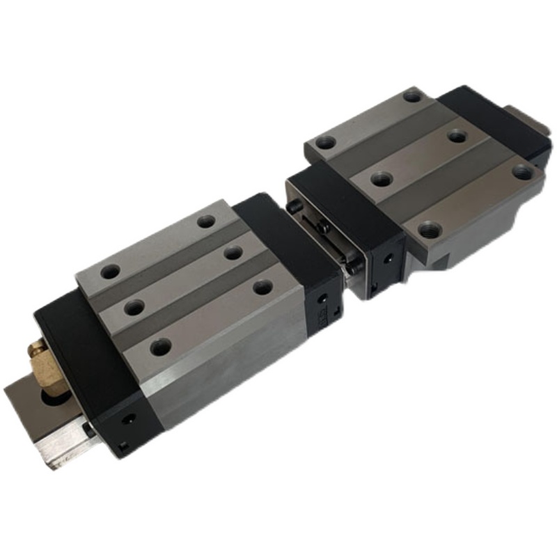 滚柱重载直线导轨滑块RGH/RGW30/35/45/55CACC滑V轨线轨方型法兰