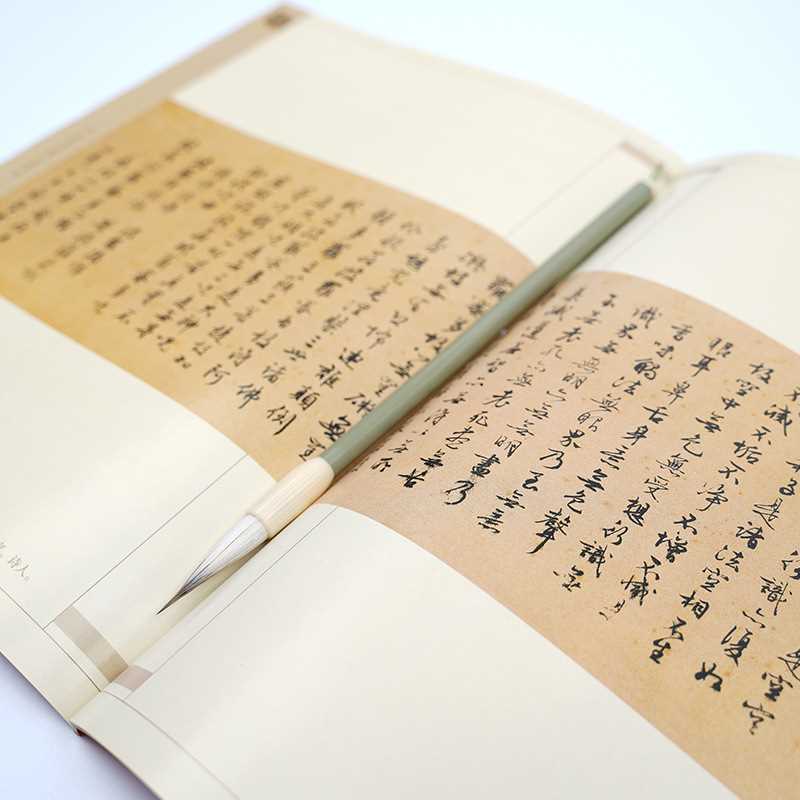 紫毫勾线毛笔宋徽宗瘦金体书法长锋兼毫国画工笔勾线练习毛笔单支