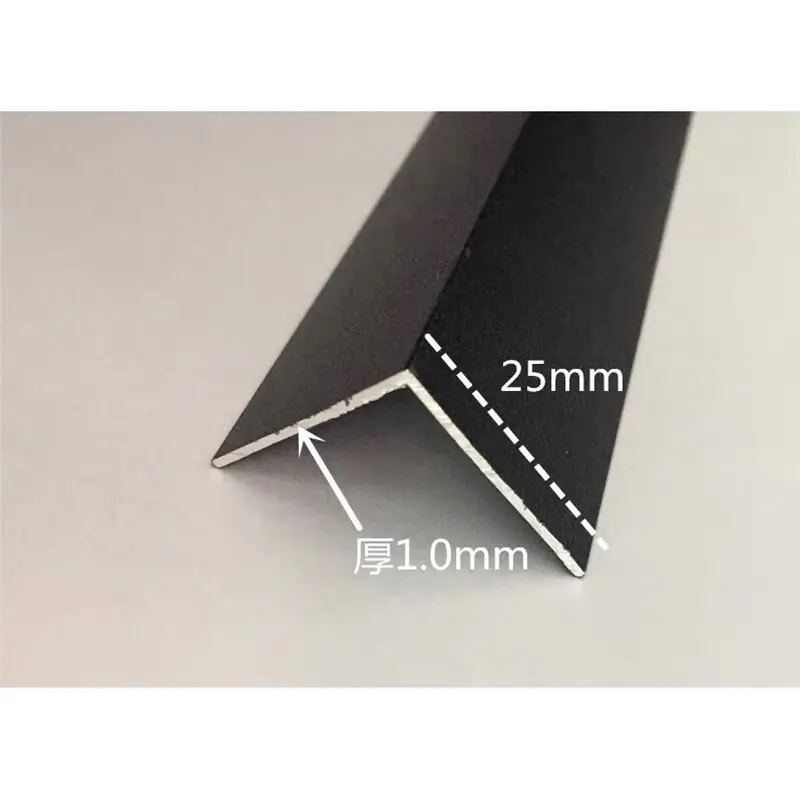 铝合金角铝 25*25*1mm*三角铝型铝角直角铝型材装饰条 护角铝板材