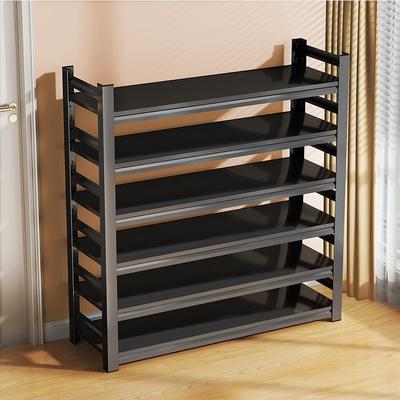 家用钢制鞋架子新款入户室内玄关多层金属收纳置物架门口铁艺鞋柜
