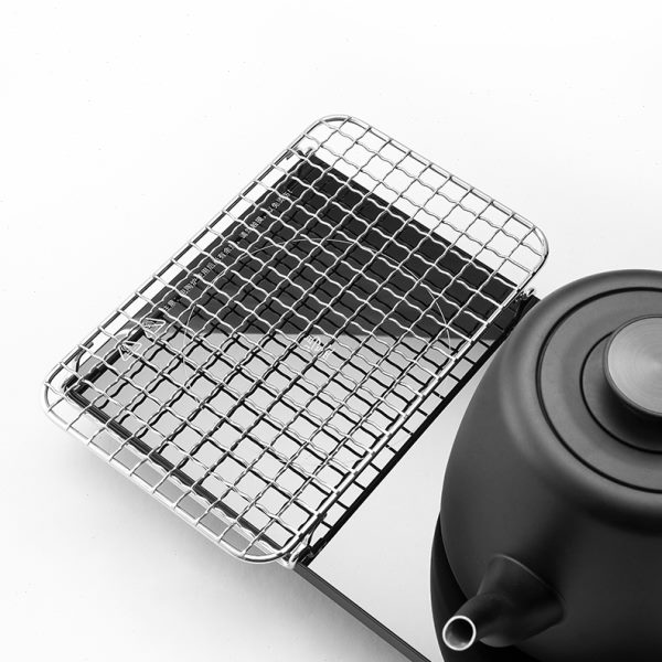 鸣盏304不锈钢陶炉网架多功能电陶炉烤网耐高温卡位平放两用